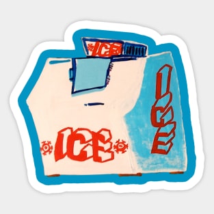 Ice Machine Sticker